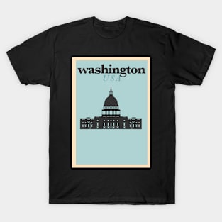 Washington Poster Design T-Shirt